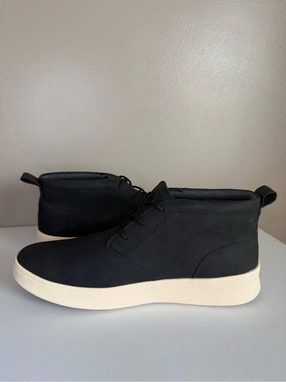 Izod Men's Palmer Casual Chukka Boot‎ 1815298 Black White New in Box Size 11